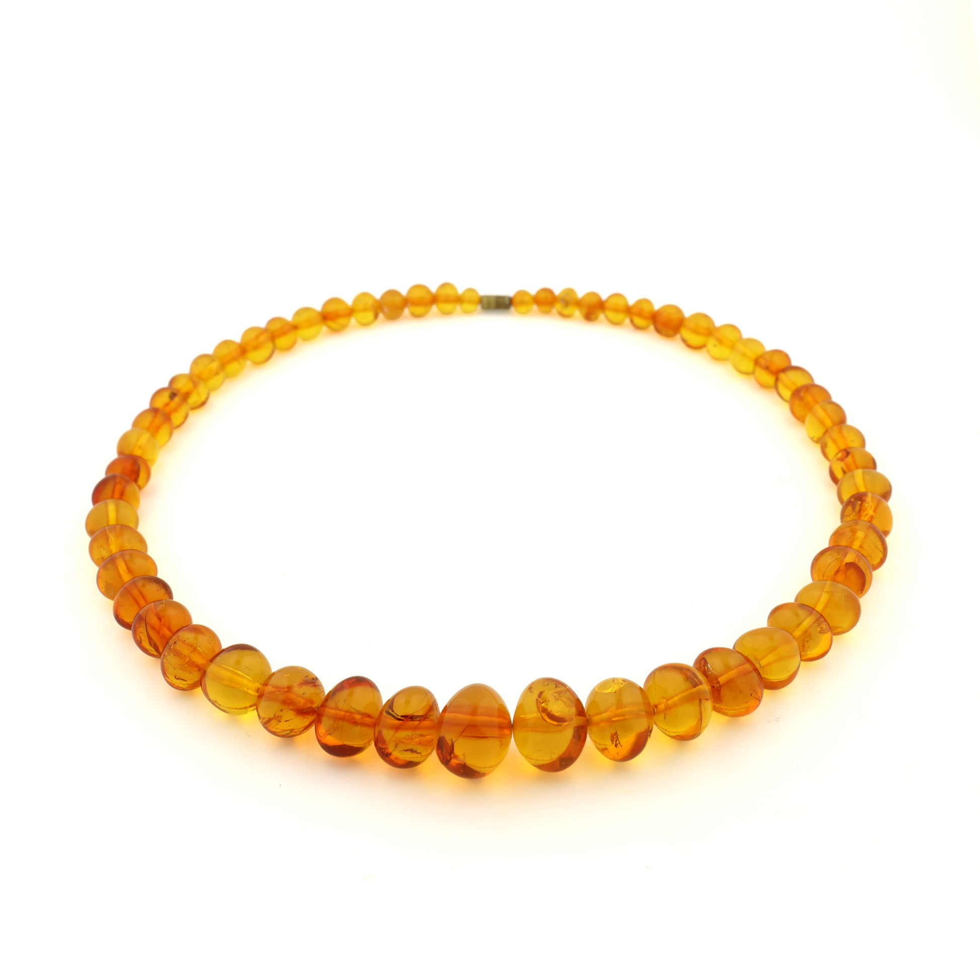 Vintage Natural Untreated Baltic Amber Necklace