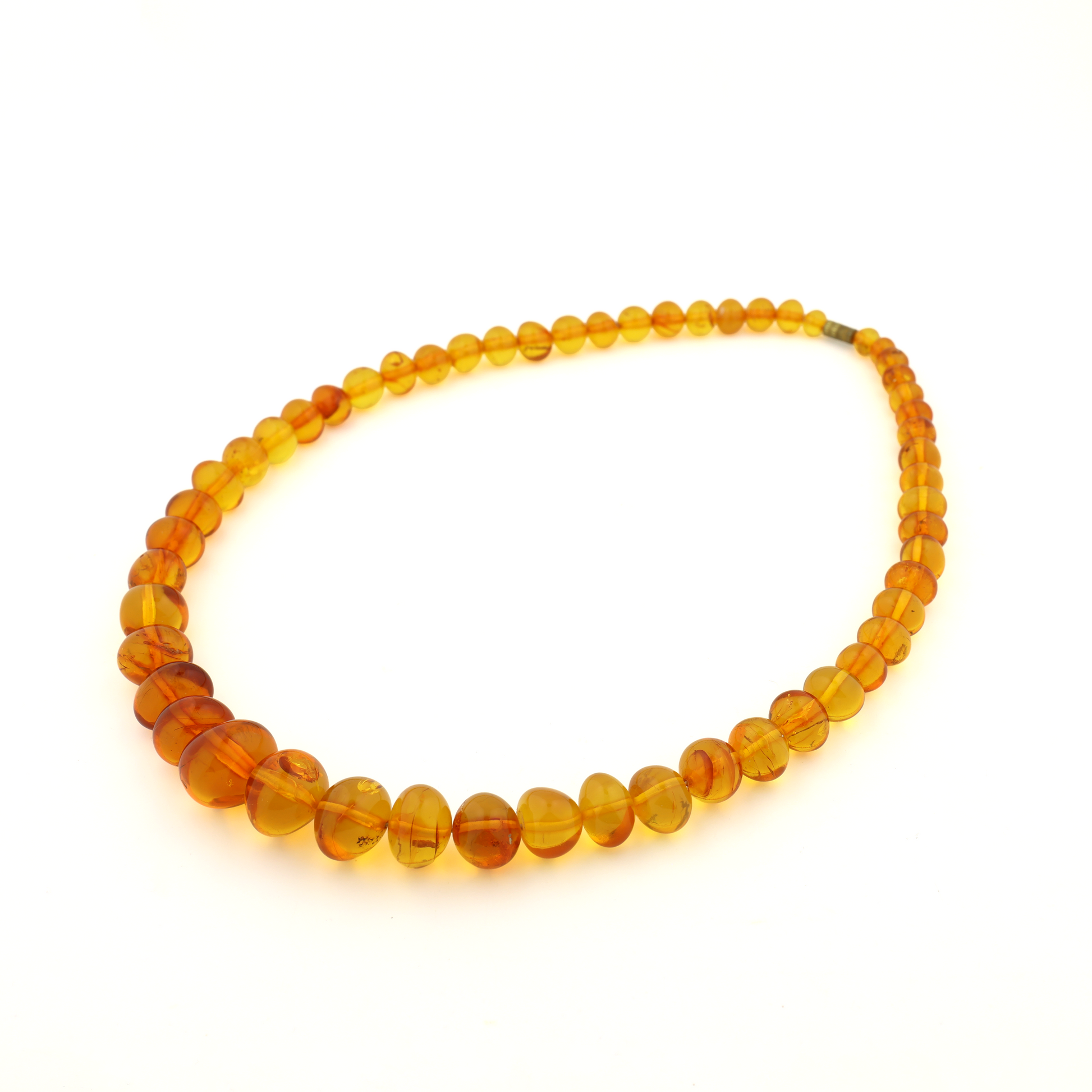 Vintage Natural Untreated Baltic Amber Necklace