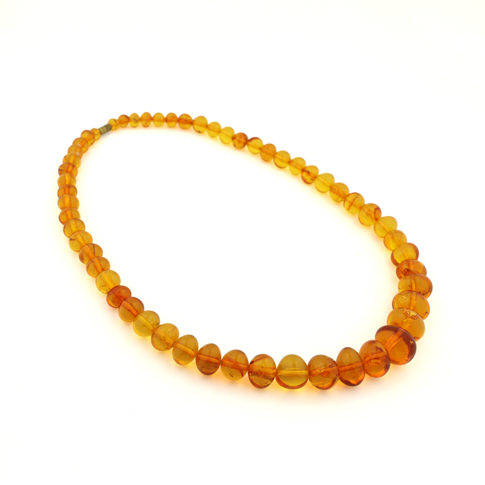 Vintage Natural Untreated Baltic Amber Necklace