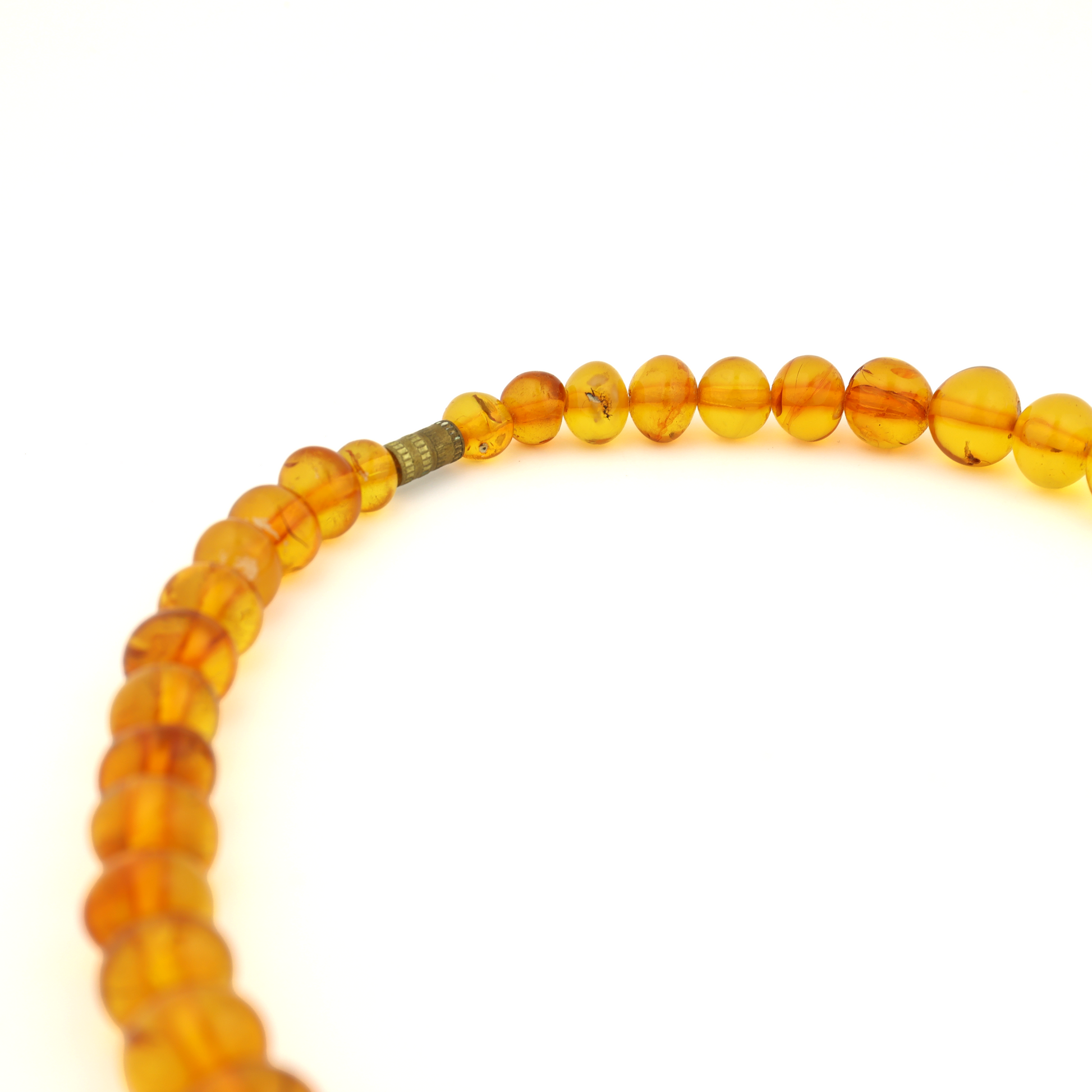 Vintage Natural Untreated Baltic Amber Necklace