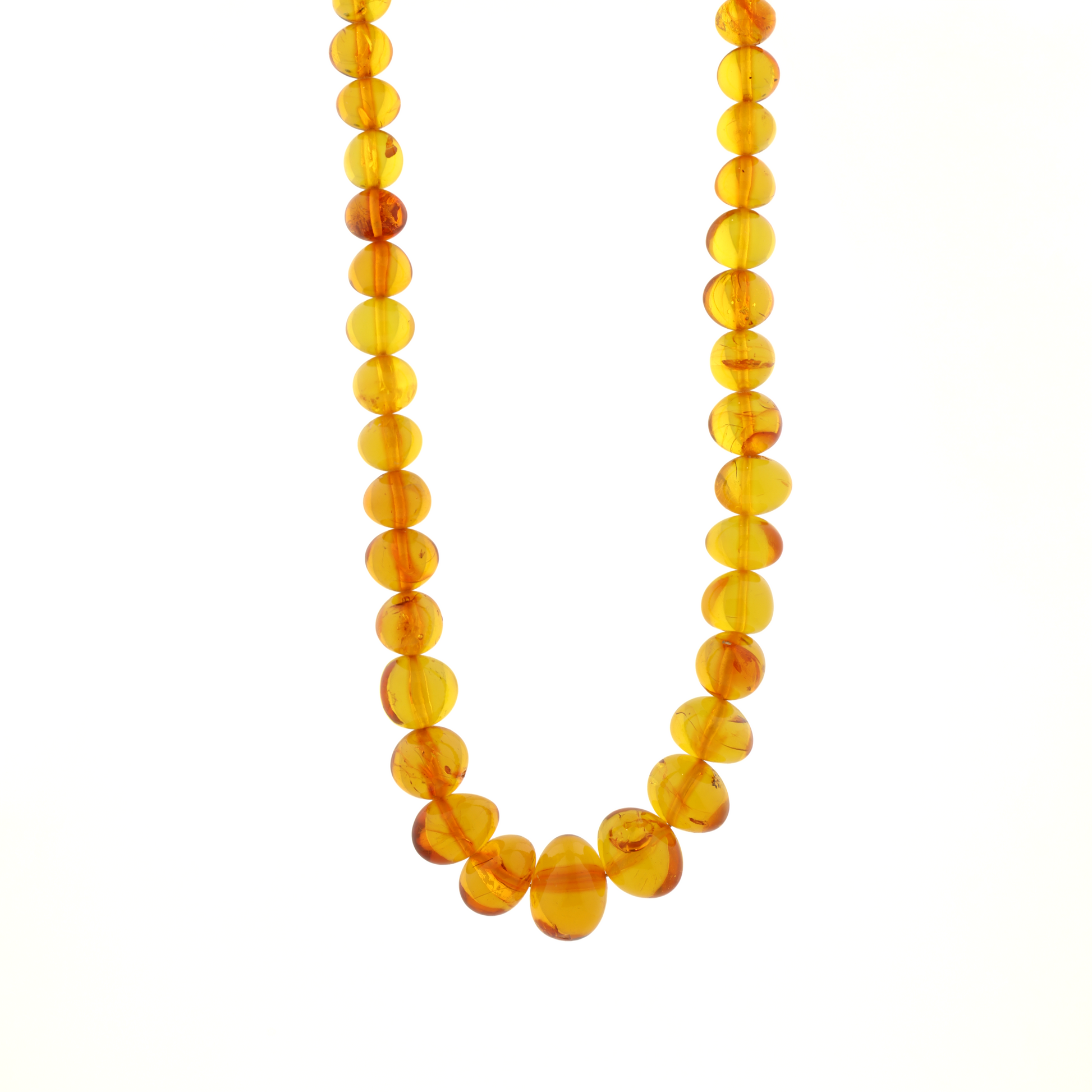 Vintage Natural Untreated Baltic Amber Necklace
