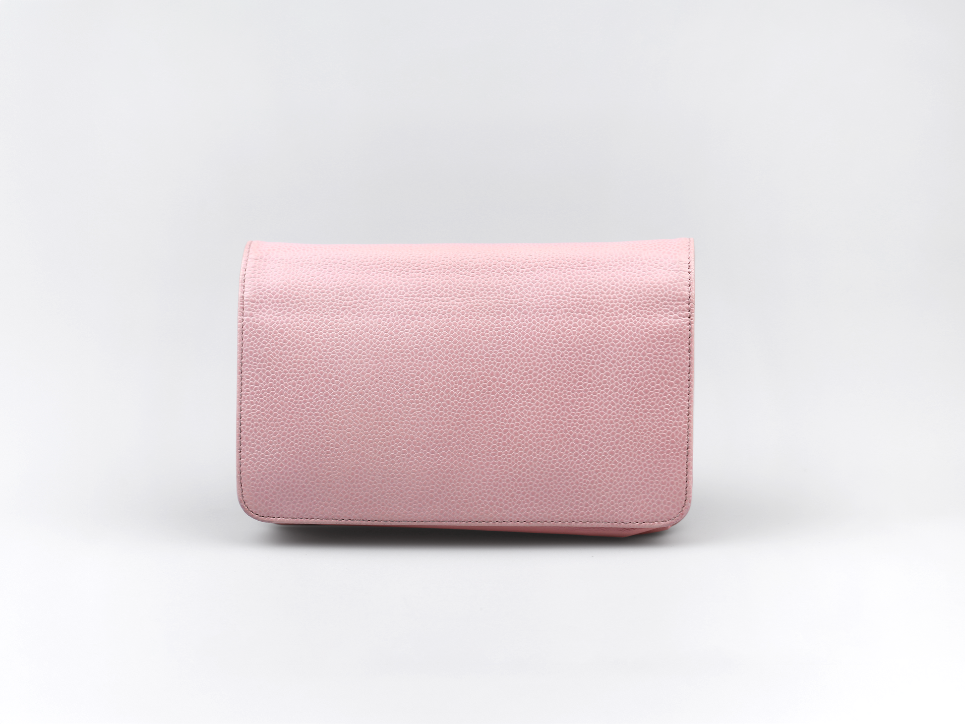 CHANEL Pink Caviar Timeless 'CC' Wallet On Chain