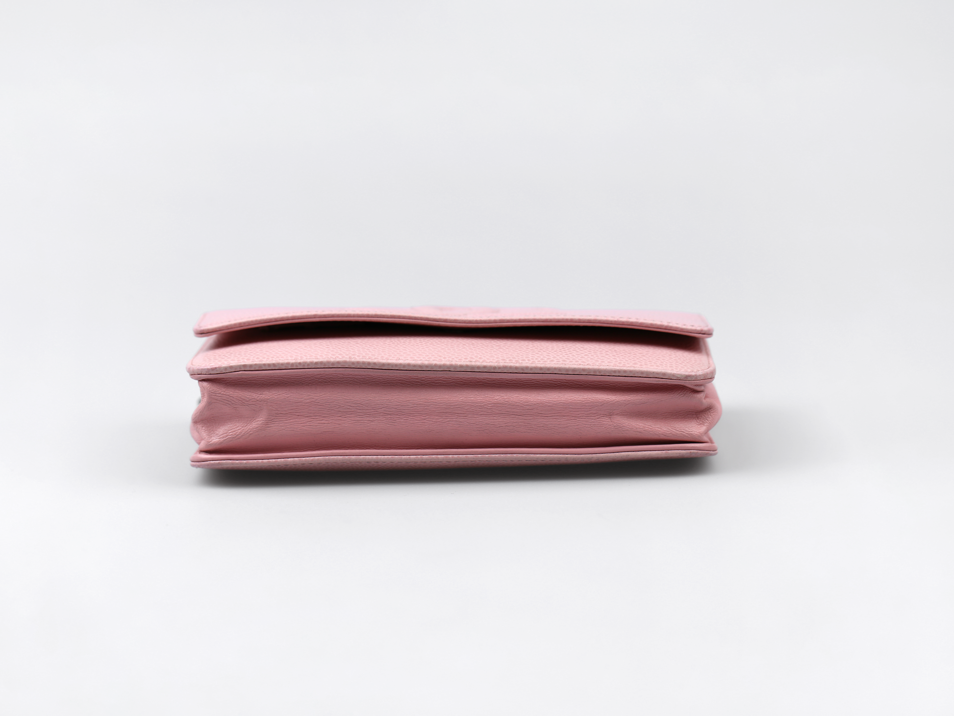 CHANEL Pink Caviar Timeless 'CC' Wallet On Chain
