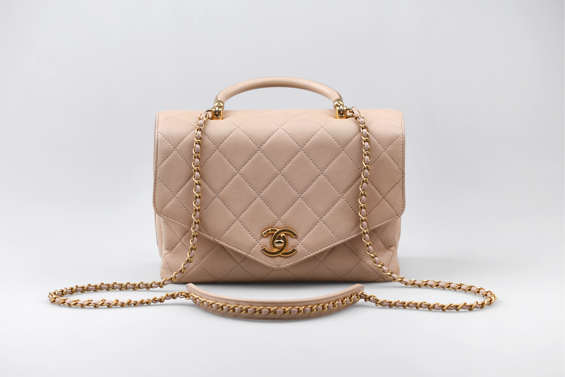 Chanel CC Top Handle Bag