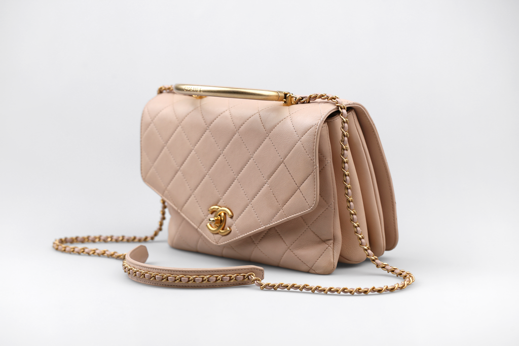 Chanel CC Top Handle Bag