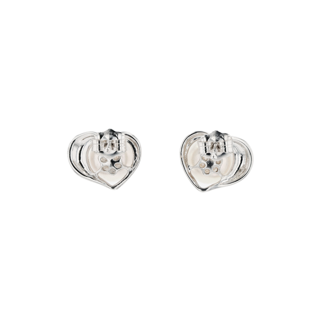 18KG 6.5-6.9mm Japanese Akoya Pearl Studs Earrings