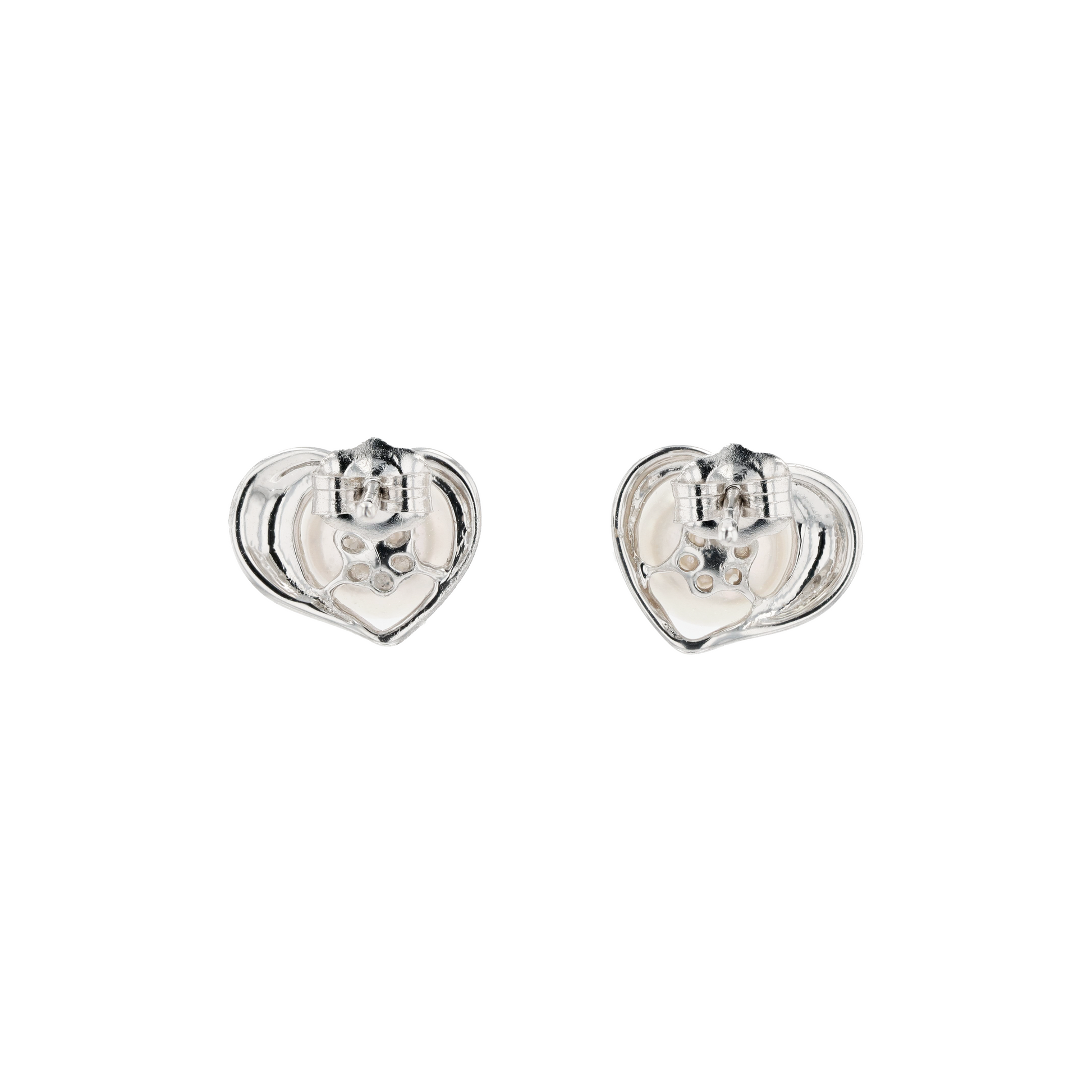 18KG 6.5-6.9mm Japanese Akoya Pearl Studs Earrings