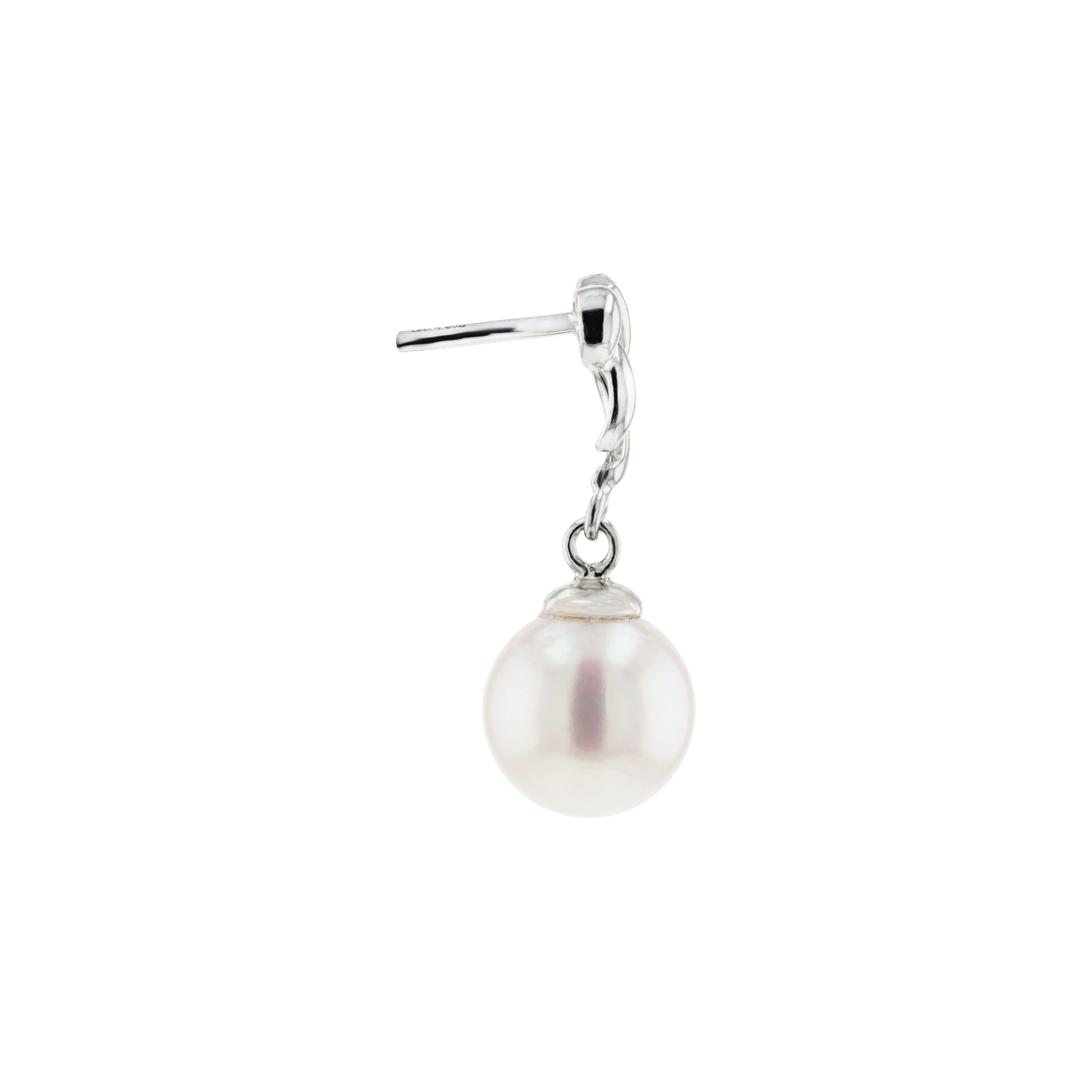 18KG 7.0-7.4mm Premier Japanese Akoya Pearl Earrings