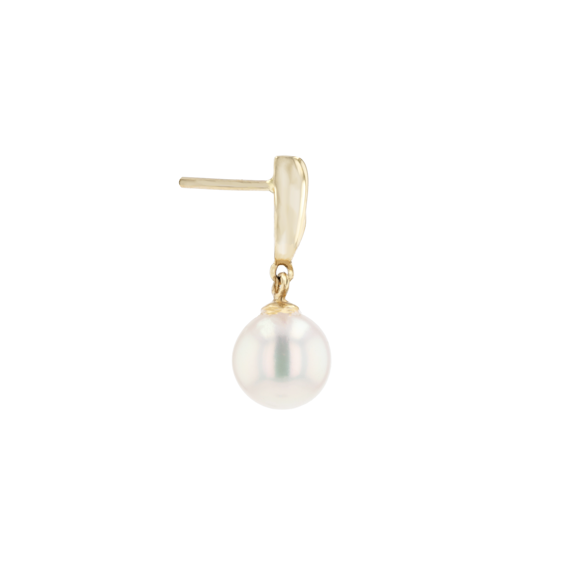 18KG 7.0-7.4mm Premier Japanese Akoya Pearl Earrings