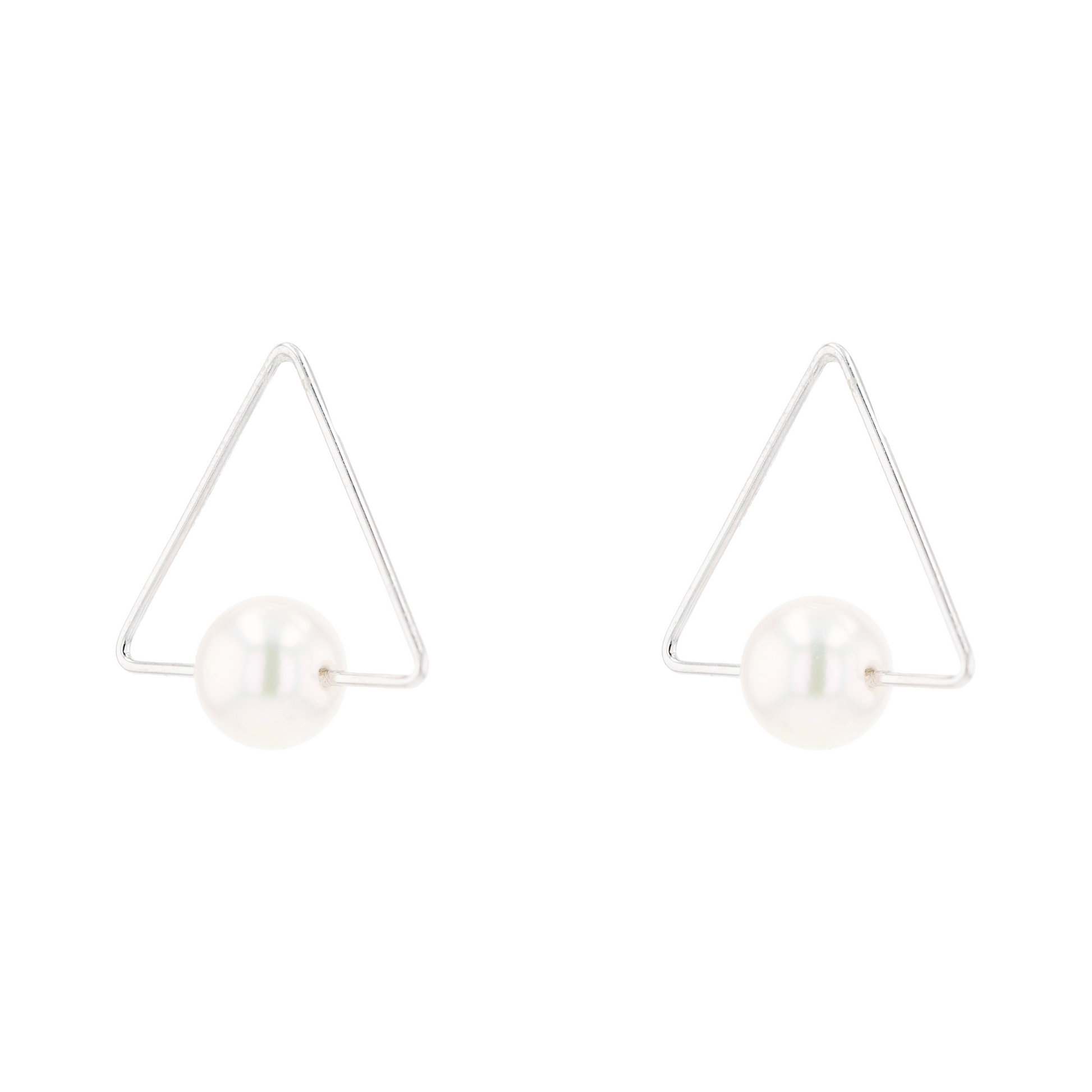 18KG 7.0-7.4mm Premier Japanese Akoya Pearl Earrings