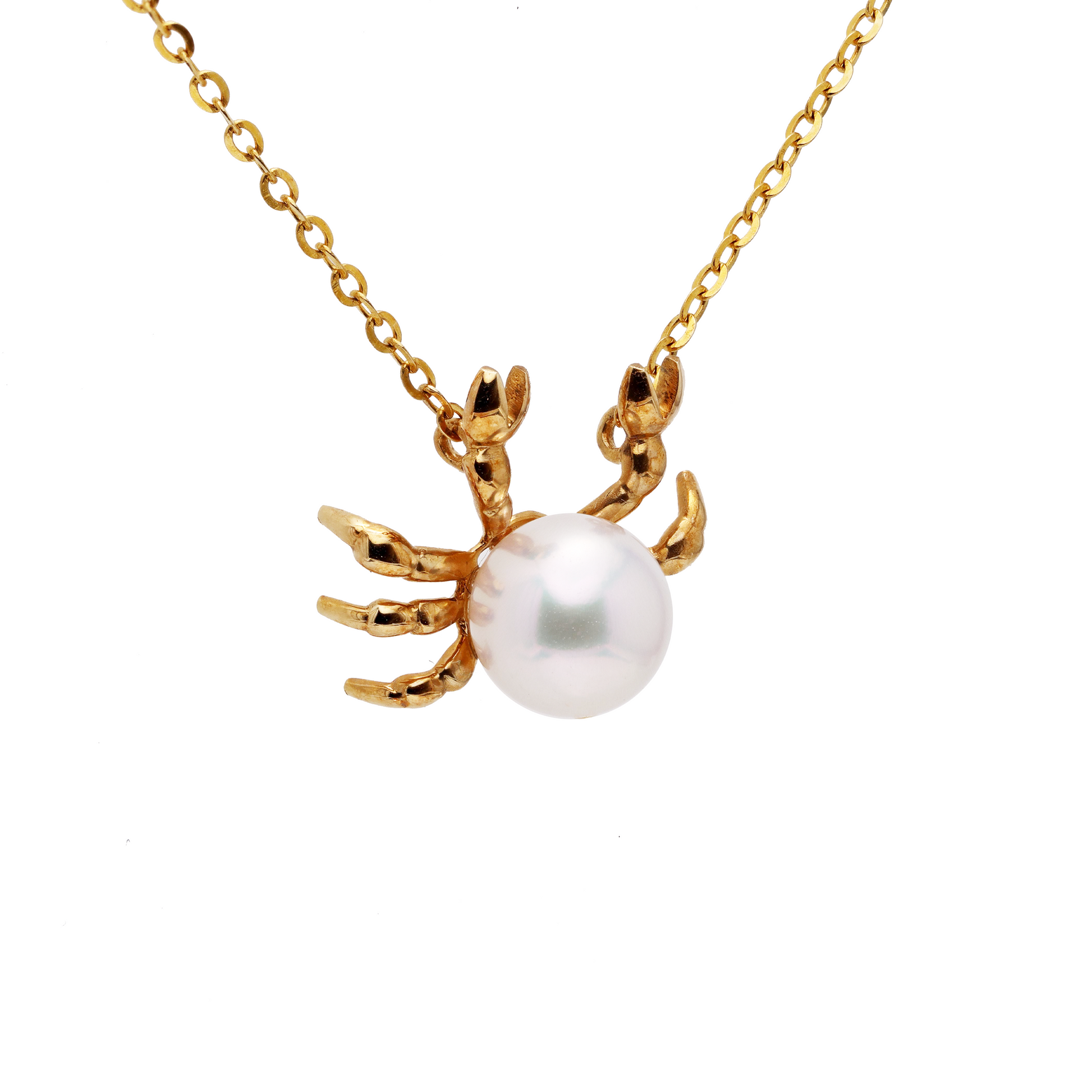 18KG 7.2mm Premier Japanese Akoay Pearl Necklace