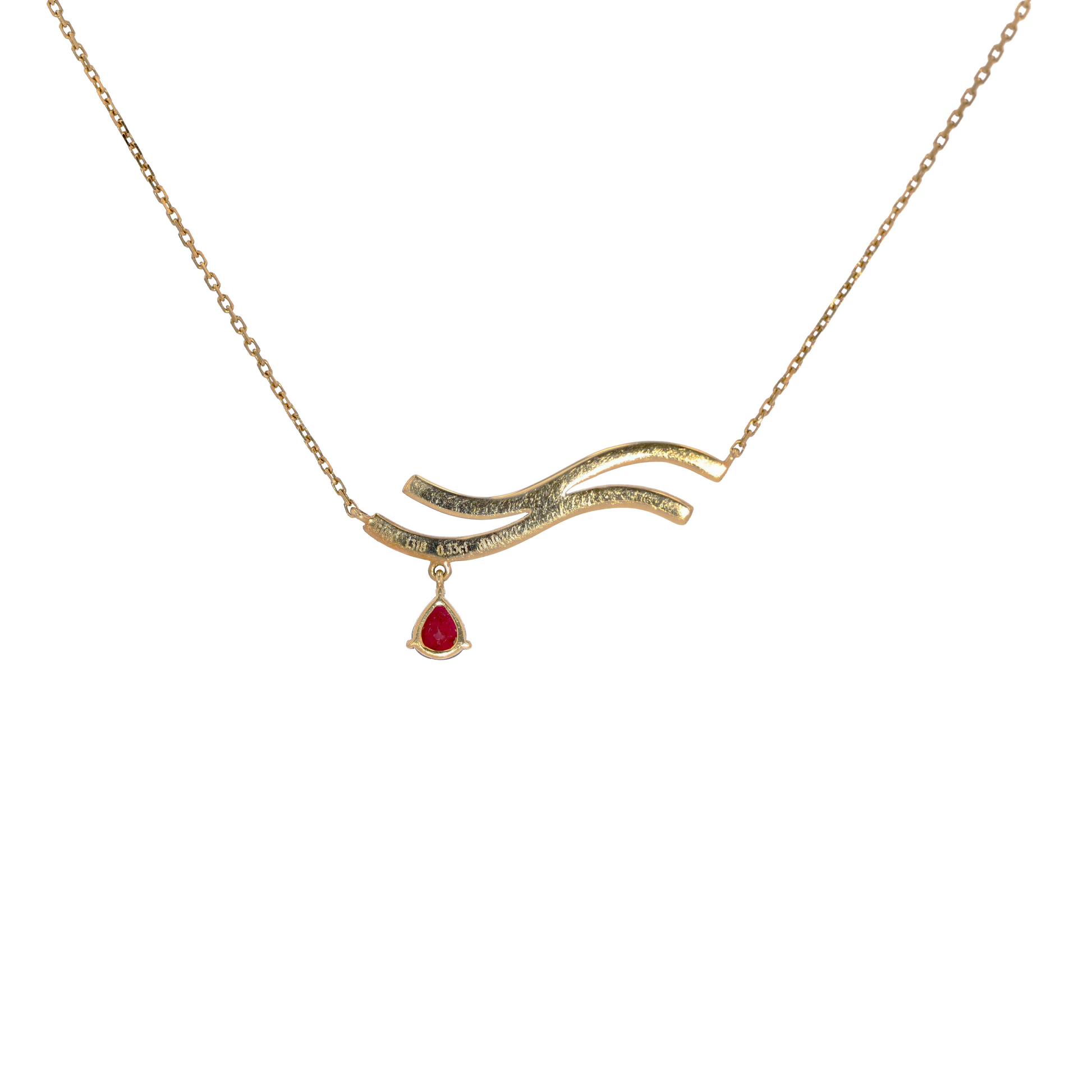 18KG Natural Unheated Vivid Pigeon's Blood Red Ruby Diamond Neckalce